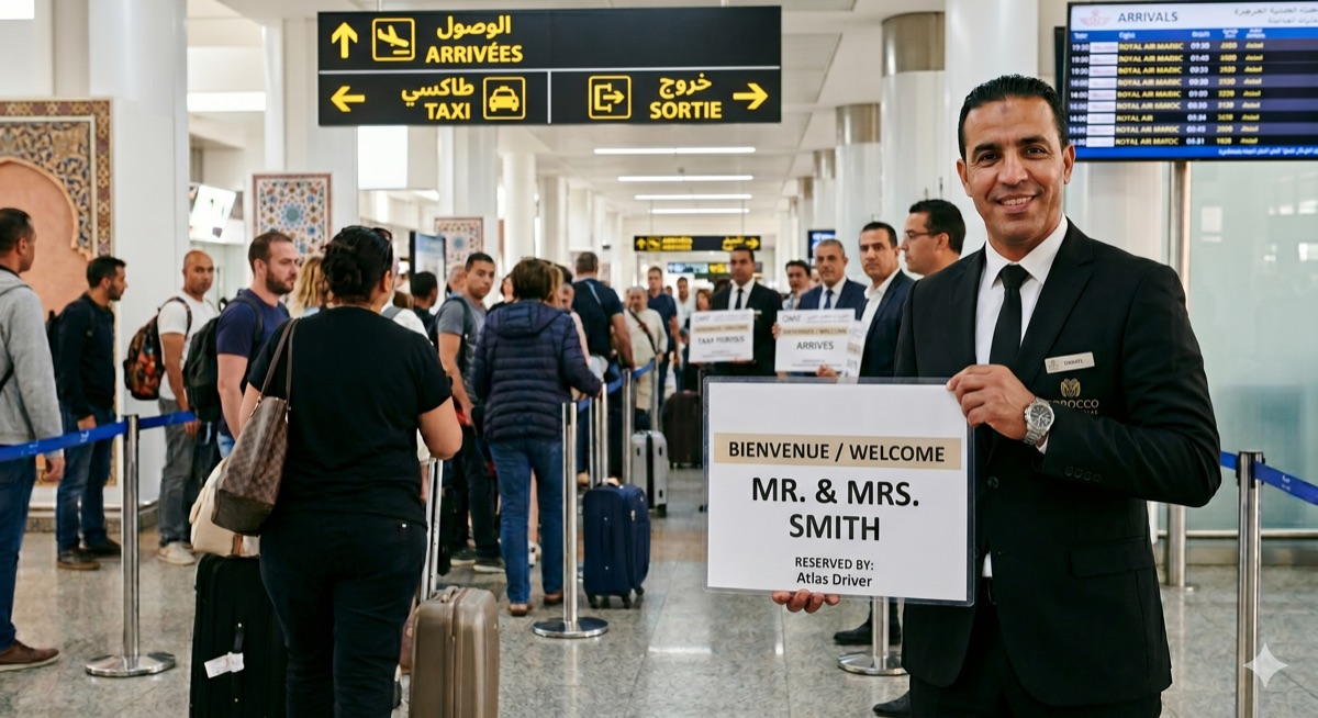 Transferts aéroport - Chauffeur Atlas Driver